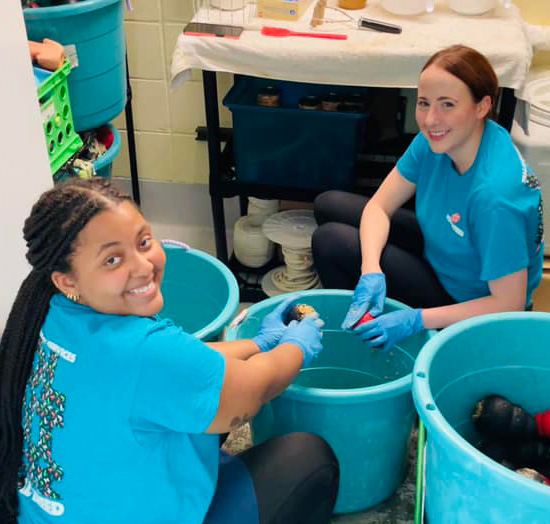 Volunteers make our pets happy